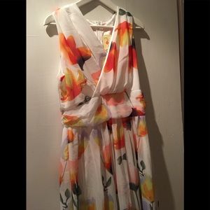 Xin Floral Summer Dress Size XL